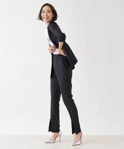NEMIKA / ネミカ その他パンツ | 【セレモニー】センタースリットパンツ【小林ゆりさん着用】 | 詳細2