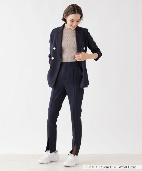 NEMIKA / ネミカ その他パンツ | 【セレモニー】センタースリットパンツ【小林ゆりさん着用】 | 詳細4