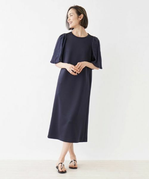 NEMIKA / ネミカ ドレス | 【セレモニー】切替バルーンスリーブワンピース【NEMIKA】 | 詳細1