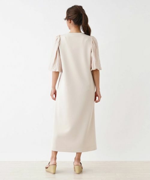 NEMIKA / ネミカ ドレス | 【セレモニー】切替バルーンスリーブワンピース【NEMIKA】 | 詳細17