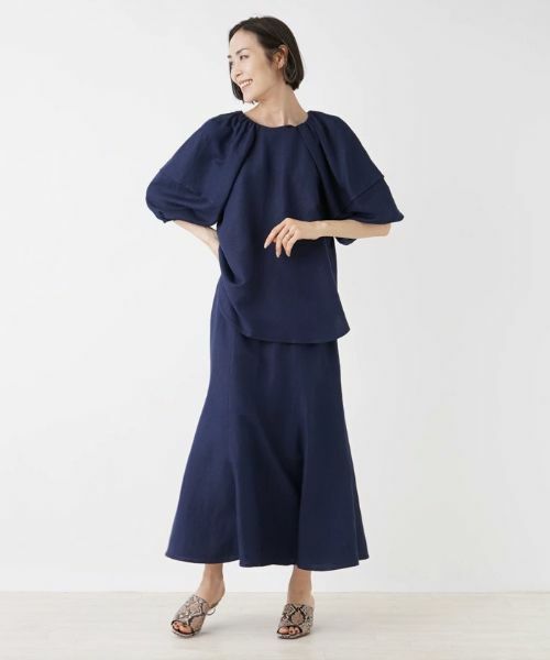 NEMIKA / ネミカ シャツ・ブラウス | ボリュームスリーブブラウス【NEMIKA】 | 詳細1