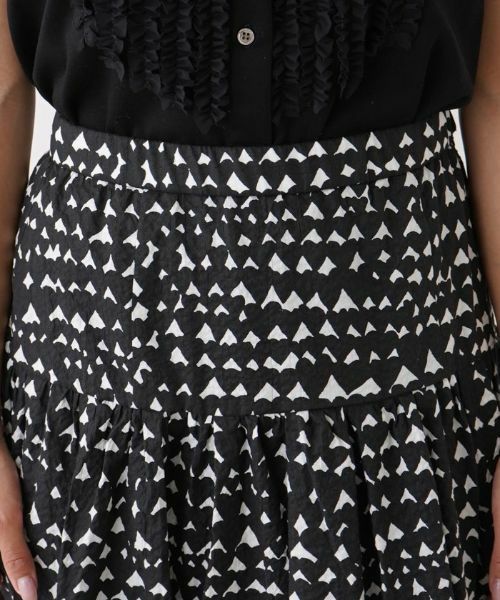 NEMIKA / ネミカ ミニ・ひざ丈スカート | プリントロングスカート【NEMIKA】 | 詳細7