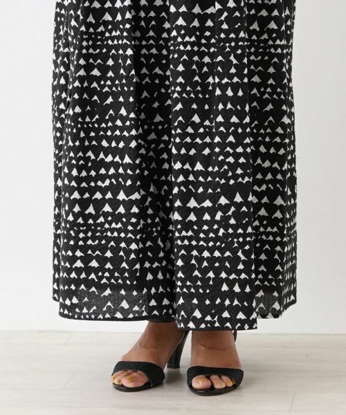 NEMIKA / ネミカ ミニ・ひざ丈スカート | プリントロングスカート【NEMIKA】 | 詳細8