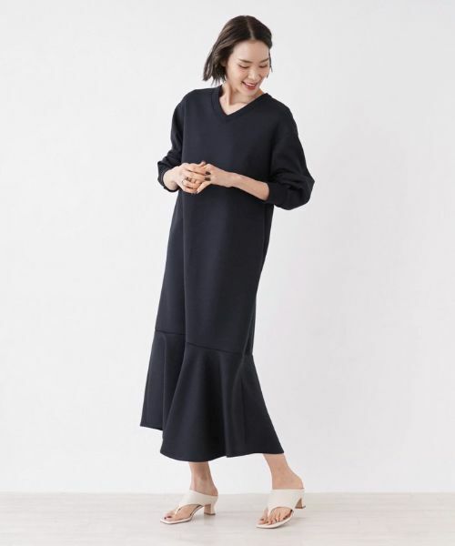NEMIKA / ネミカ ドレス | ドロップショルダーVネックワンピース【NEMIKA】 | 詳細12