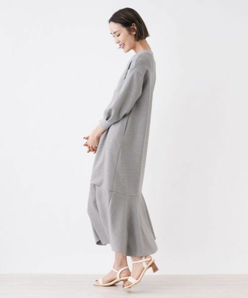 NEMIKA / ネミカ ドレス | ドロップショルダーVネックワンピース【NEMIKA】 | 詳細2