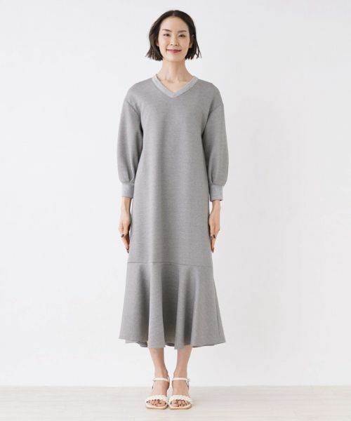 NEMIKA / ネミカ ドレス | ドロップショルダーVネックワンピース【NEMIKA】 | 詳細4