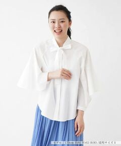 NEMIKA / ネミカ シャツ・ブラウス | 【セレモニー】フレアスリーブブラウス【NEMIKA】