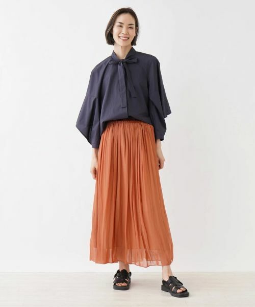 NEMIKA / ネミカ シャツ・ブラウス | 【セレモニー】フレアスリーブブラウス【NEMIKA】 | 詳細1