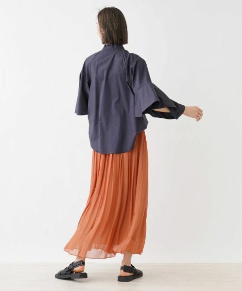 NEMIKA / ネミカ シャツ・ブラウス | 【セレモニー】フレアスリーブブラウス【NEMIKA】 | 詳細3