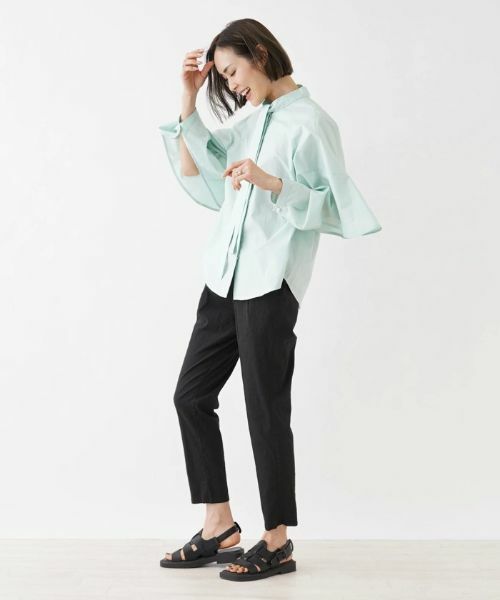 NEMIKA / ネミカ シャツ・ブラウス | 【セレモニー】フレアスリーブブラウス【NEMIKA】 | 詳細5