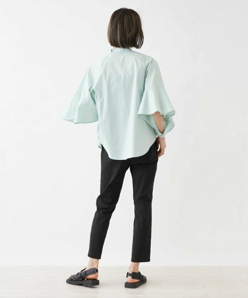 NEMIKA / ネミカ シャツ・ブラウス | 【セレモニー】フレアスリーブブラウス【NEMIKA】 | 詳細6