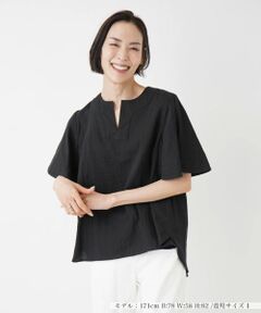 NEMIKA / ネミカ シャツ・ブラウス | 【店頭人気】キーネックブラウス【NEMIKA】