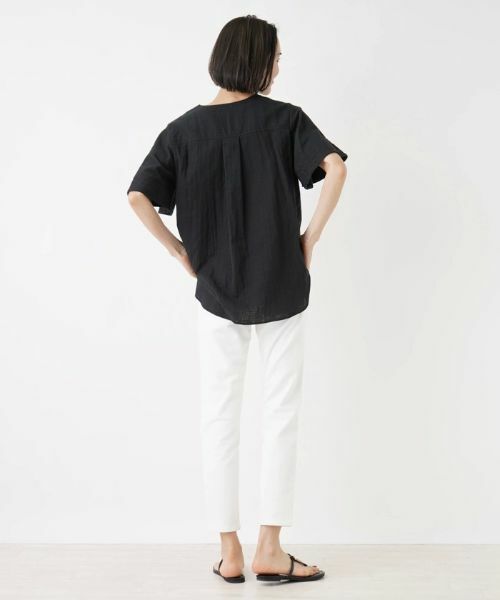 NEMIKA / ネミカ シャツ・ブラウス | 【店頭人気】キーネックブラウス【NEMIKA】 | 詳細13