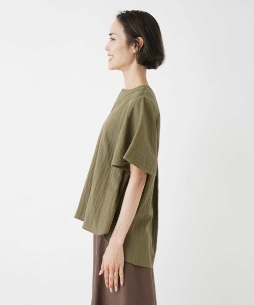 NEMIKA / ネミカ シャツ・ブラウス | 【店頭人気】キーネックブラウス【NEMIKA】 | 詳細5