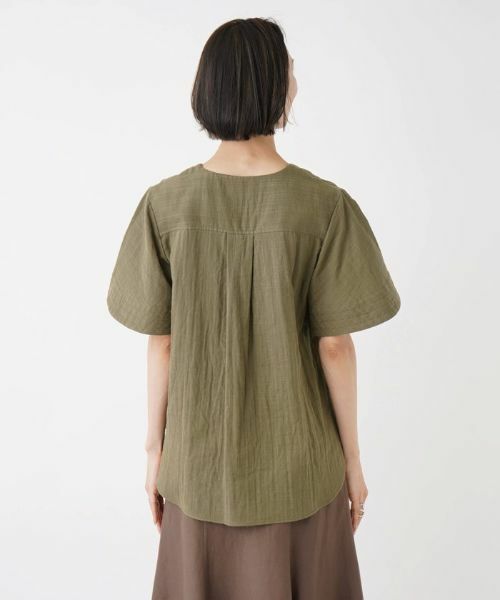 NEMIKA / ネミカ シャツ・ブラウス | 【店頭人気】キーネックブラウス【NEMIKA】 | 詳細6