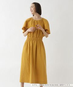 NEMIKA / ネミカ ドレス | ギャザーロングワンピース【NEMIKA】