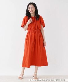 NEMIKA / ネミカ ドレス | ギャザーロングワンピース【NEMIKA】