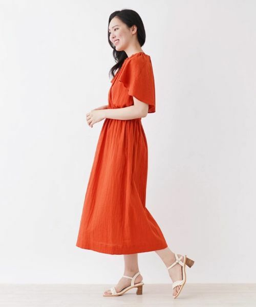 NEMIKA / ネミカ ドレス | ギャザーロングワンピース【NEMIKA】 | 詳細2