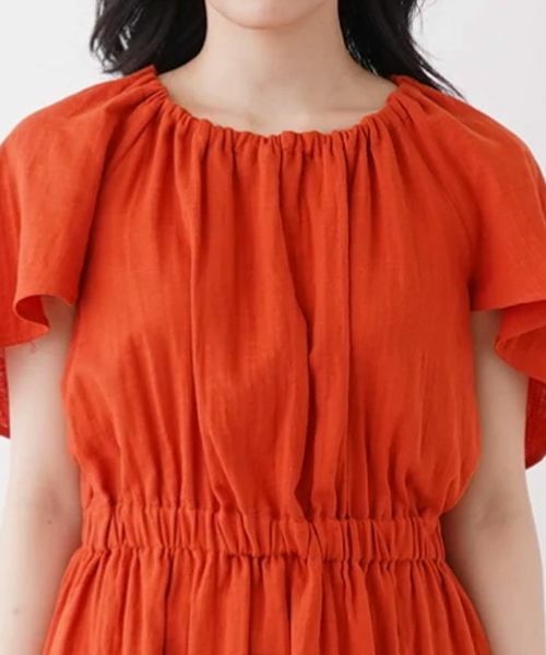 NEMIKA / ネミカ ドレス | ギャザーロングワンピース【NEMIKA】 | 詳細7