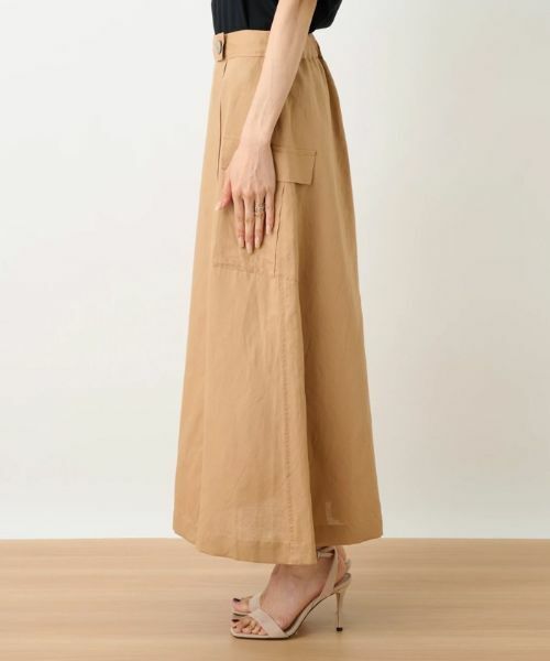 NEMIKA / ネミカ ミニ・ひざ丈スカート | ラップ風ロングスカート【NEMIKA】 | 詳細5