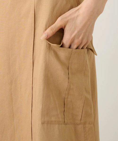 NEMIKA / ネミカ ミニ・ひざ丈スカート | ラップ風ロングスカート【NEMIKA】 | 詳細8