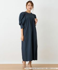 NEMIKA / ネミカ ドレス | パワーショルダーサックワンピース【NEMIKA】