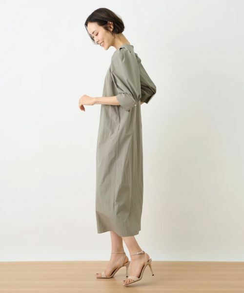 NEMIKA / ネミカ ドレス | パワーショルダーサックワンピース【NEMIKA】 | 詳細10