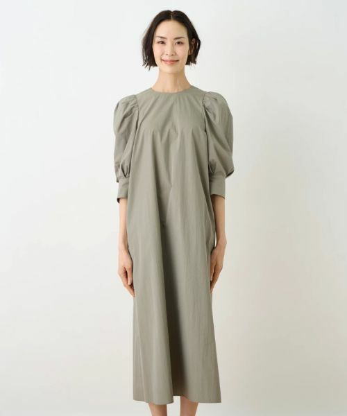 NEMIKA / ネミカ ドレス | パワーショルダーサックワンピース【NEMIKA】 | 詳細12