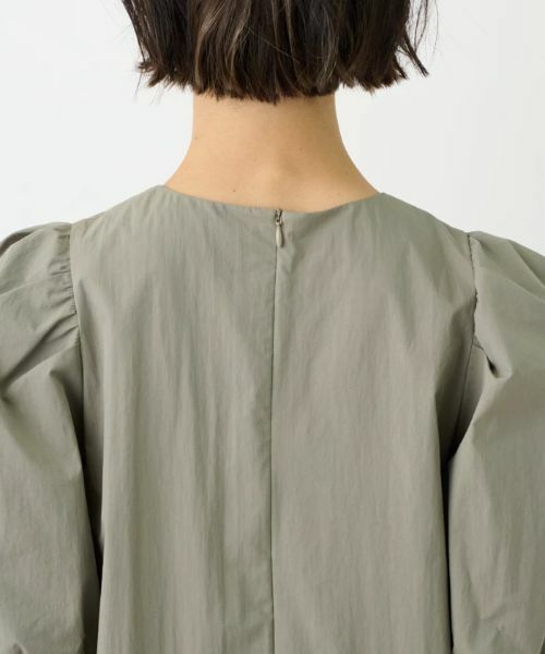 NEMIKA / ネミカ ドレス | パワーショルダーサックワンピース【NEMIKA】 | 詳細16