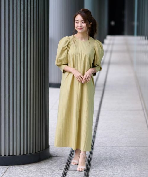 NEMIKA / ネミカ ドレス | パワーショルダーサックワンピース【NEMIKA】 | 詳細3