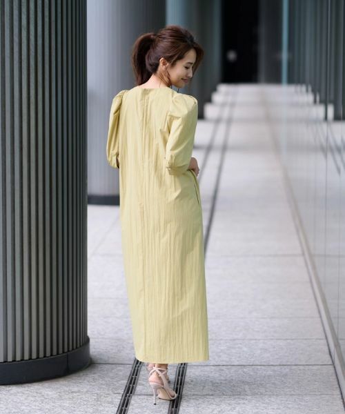 NEMIKA / ネミカ ドレス | パワーショルダーサックワンピース【NEMIKA】 | 詳細5