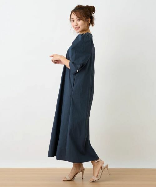 NEMIKA / ネミカ ドレス | パワーショルダーサックワンピース【NEMIKA】 | 詳細7