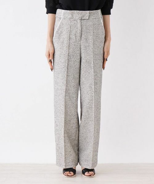 NEMIKA / ネミカ その他パンツ | 【セットアップ対応商品】ツイーディーストレートパンツ【NEMIKA】 | 詳細4