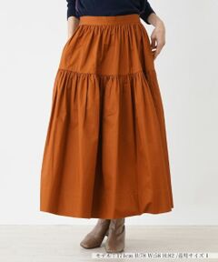 NEMIKA / ネミカ ミニ・ひざ丈スカート | マキシ丈ティアードスカート