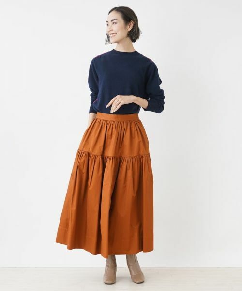 NEMIKA / ネミカ ミニ・ひざ丈スカート | マキシ丈ティアードスカート | 詳細1