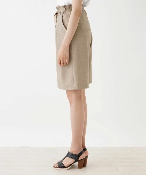 NEMIKA / ネミカ ショート・ハーフ・半端丈パンツ | ウエストベルトショートパンツ | 詳細10