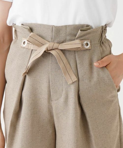 NEMIKA / ネミカ ショート・ハーフ・半端丈パンツ | ウエストベルトショートパンツ | 詳細12