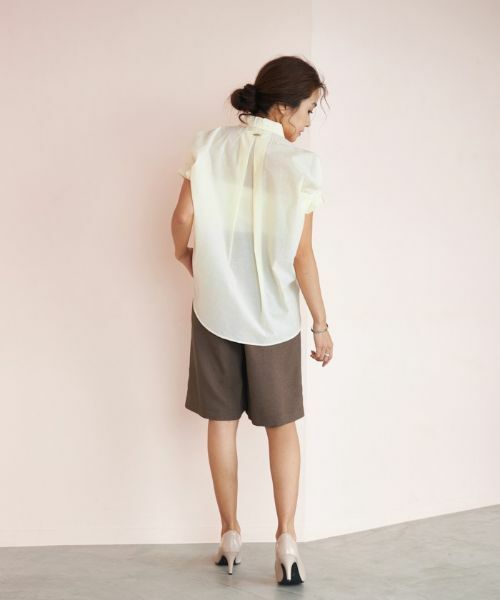 NEMIKA / ネミカ ショート・ハーフ・半端丈パンツ | ウエストベルトショートパンツ | 詳細5