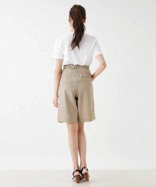 NEMIKA / ネミカ ショート・ハーフ・半端丈パンツ | ウエストベルトショートパンツ | 詳細8