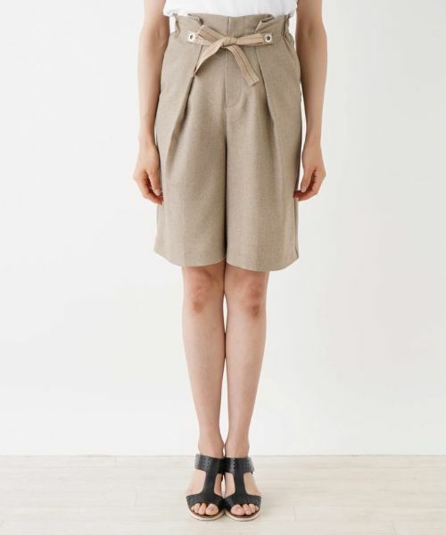NEMIKA / ネミカ ショート・ハーフ・半端丈パンツ | ウエストベルトショートパンツ | 詳細9
