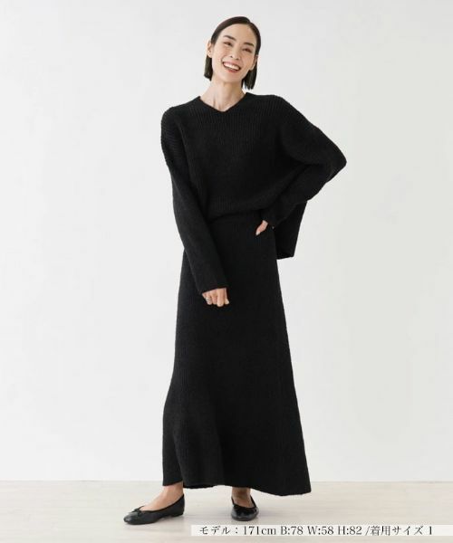 NEMIKA / ネミカ ミニ・ひざ丈スカート | ニットスカート【LIVIANA CONTI】 | 詳細1