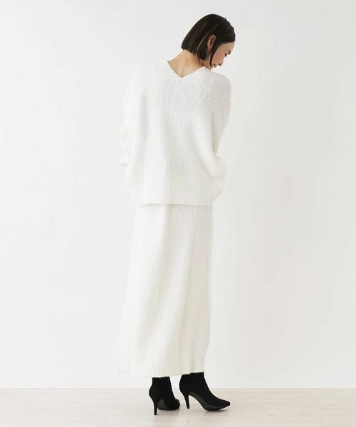 NEMIKA / ネミカ ミニ・ひざ丈スカート | ニットスカート【LIVIANA CONTI】 | 詳細12