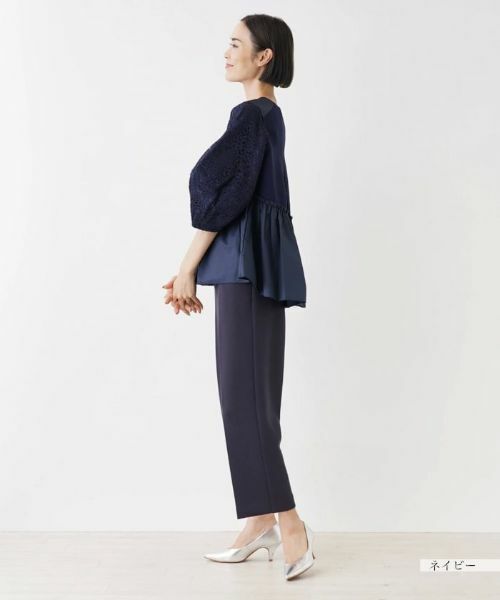 NEMIKA / ネミカ ニット・セーター | 切替えプルオーバー【MARILYN MOON】 | 詳細14