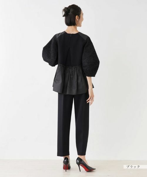 NEMIKA / ネミカ ニット・セーター | 切替えプルオーバー【MARILYN MOON】 | 詳細3