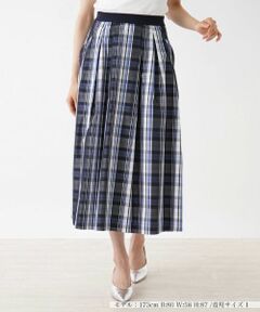 NEMIKA / ネミカ ミニ・ひざ丈スカート | チェック柄ロングスカート【NEMIKA】