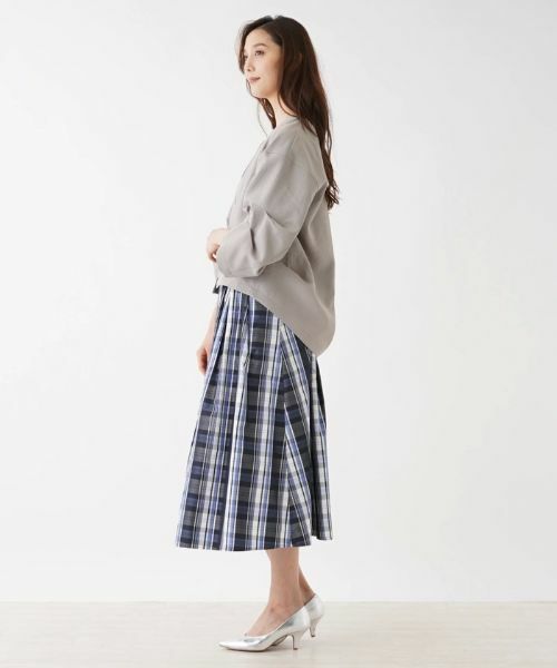 NEMIKA / ネミカ ミニ・ひざ丈スカート | チェック柄ロングスカート【NEMIKA】 | 詳細18