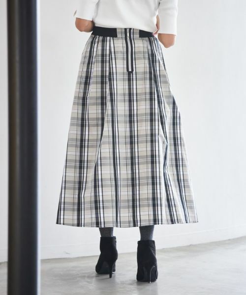 NEMIKA / ネミカ ミニ・ひざ丈スカート | チェック柄ロングスカート【NEMIKA】 | 詳細3