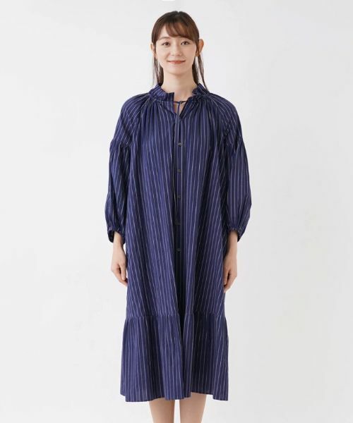NEMIKA / ネミカ ドレス | ストライプマキシワンピース【NEMIKA】 | 詳細4