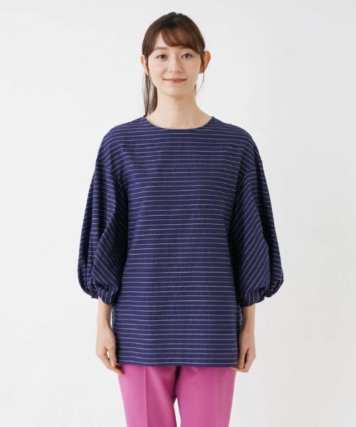 NEMIKA / ネミカ シャツ・ブラウス | ボーダートップス【NEMIKA】 | 詳細4