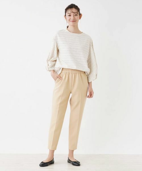 NEMIKA / ネミカ その他パンツ | 【店頭人気】テーパードギャザーパンツ【NEMIKA】 | 詳細10